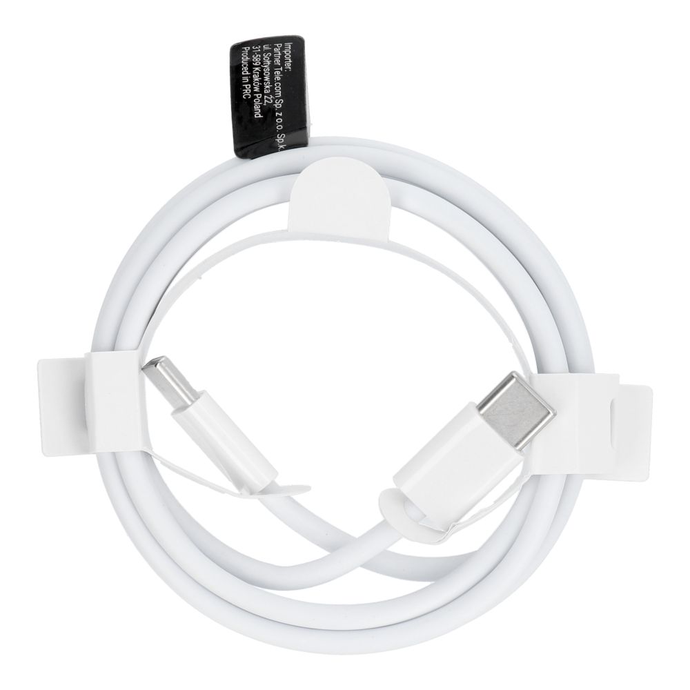 Кабель Type C to Type C PD QC3.0 3A 30W HD26 1 m белый