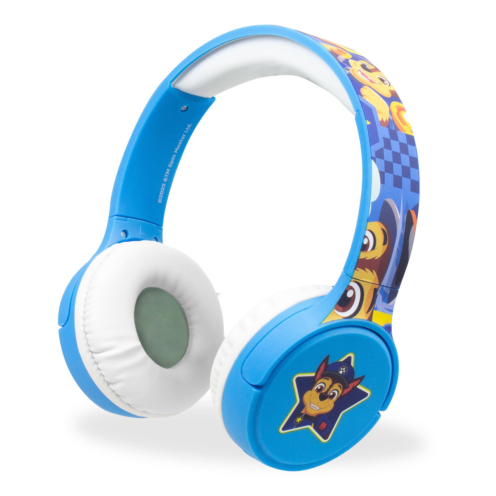 Paw Patrol belaidės ausinės mėlynos