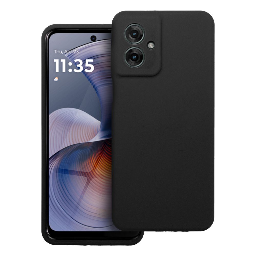 Case for Motorola G55 5G Silicone 2mm (camera protection) black