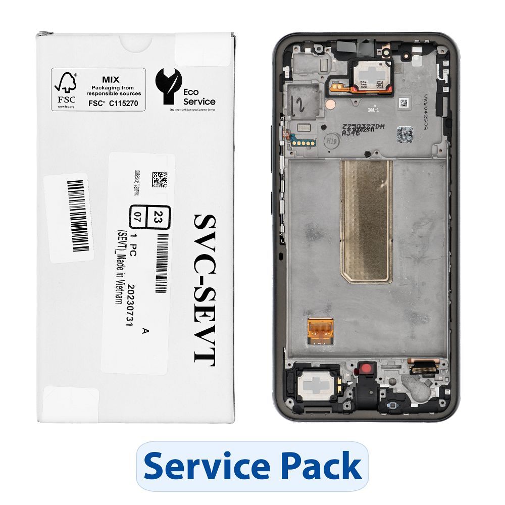 ServicePack LCD ekranas SAMSUNG A34 5G A346B GH82-31201A