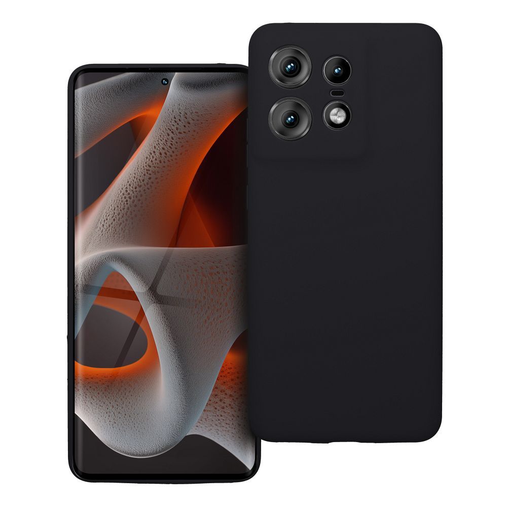 Dėklas silikoninis 2mm telefonui MOTOROLA EDGE 50 Pro juodas