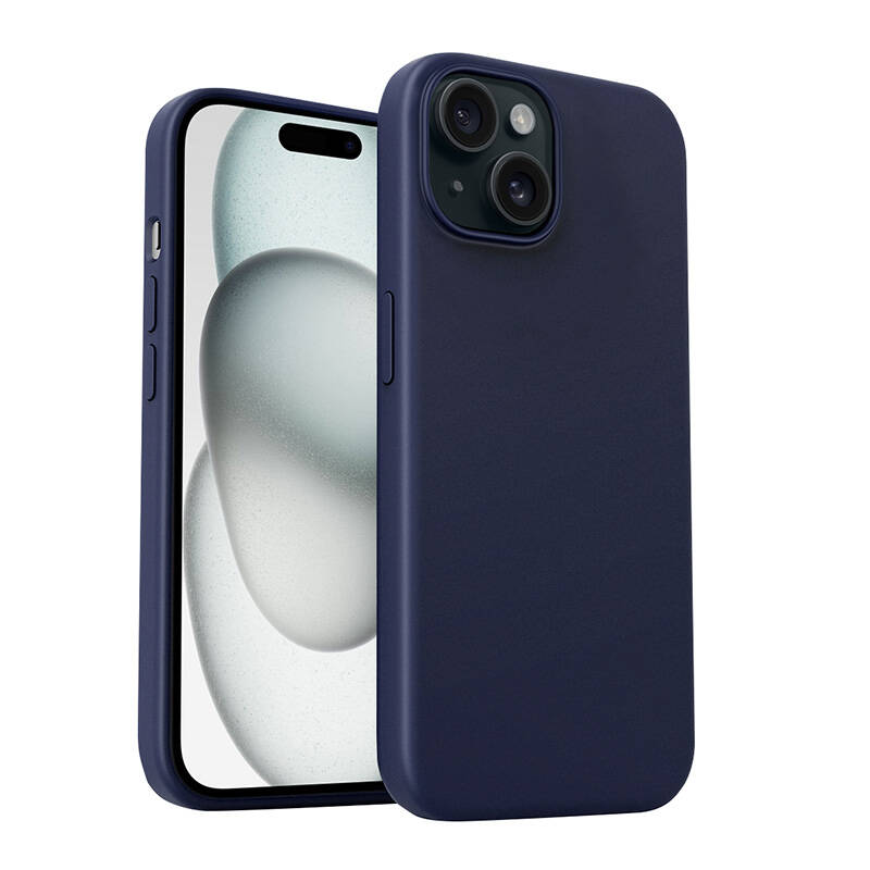 Aukey PC-GJ10B dėklas telefonui iPhone 15 Plus (audros mėlyna)