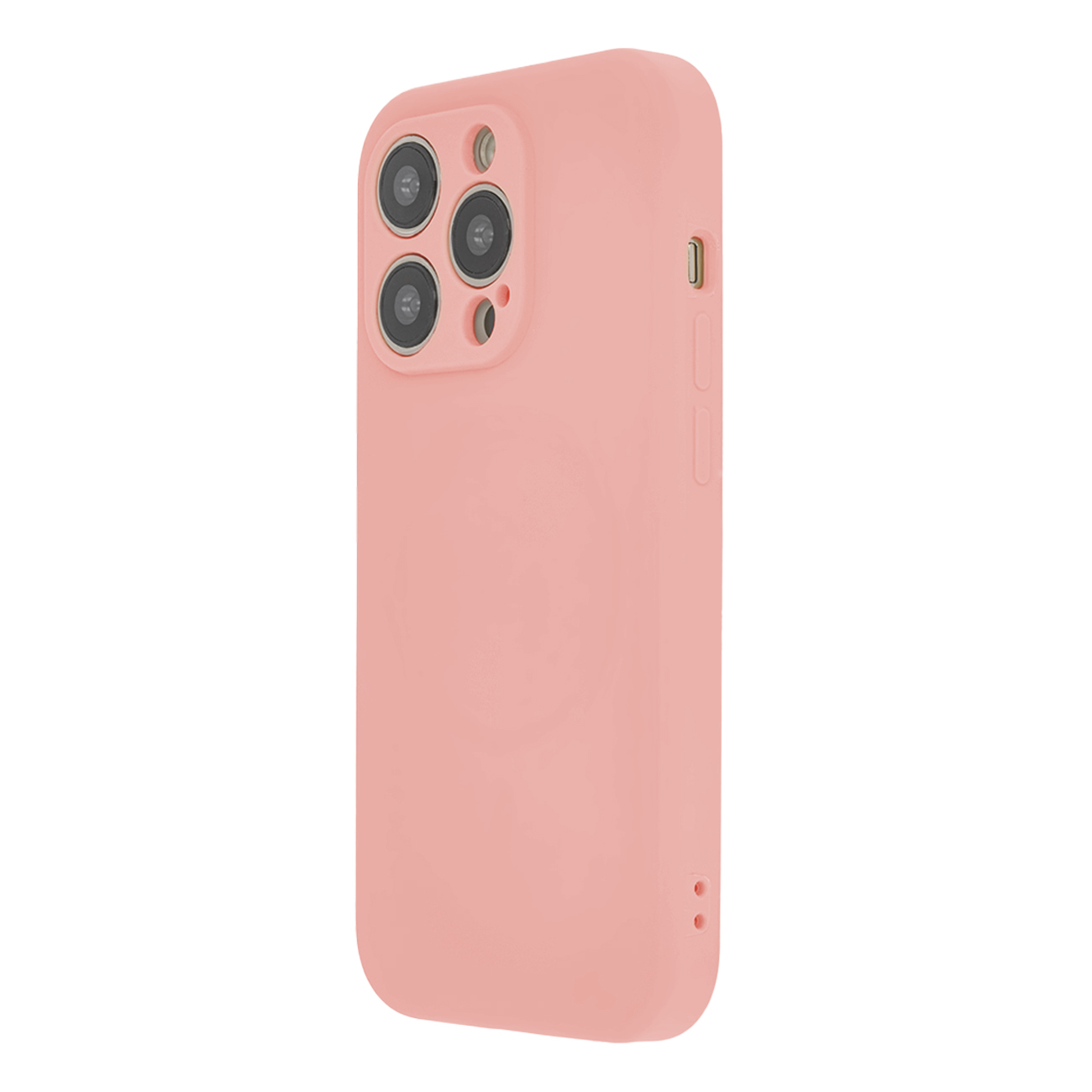 Soft Touch Mag dėklas telefonui iPhone 15 Pro Max 6,7" pastelinė rožinė
