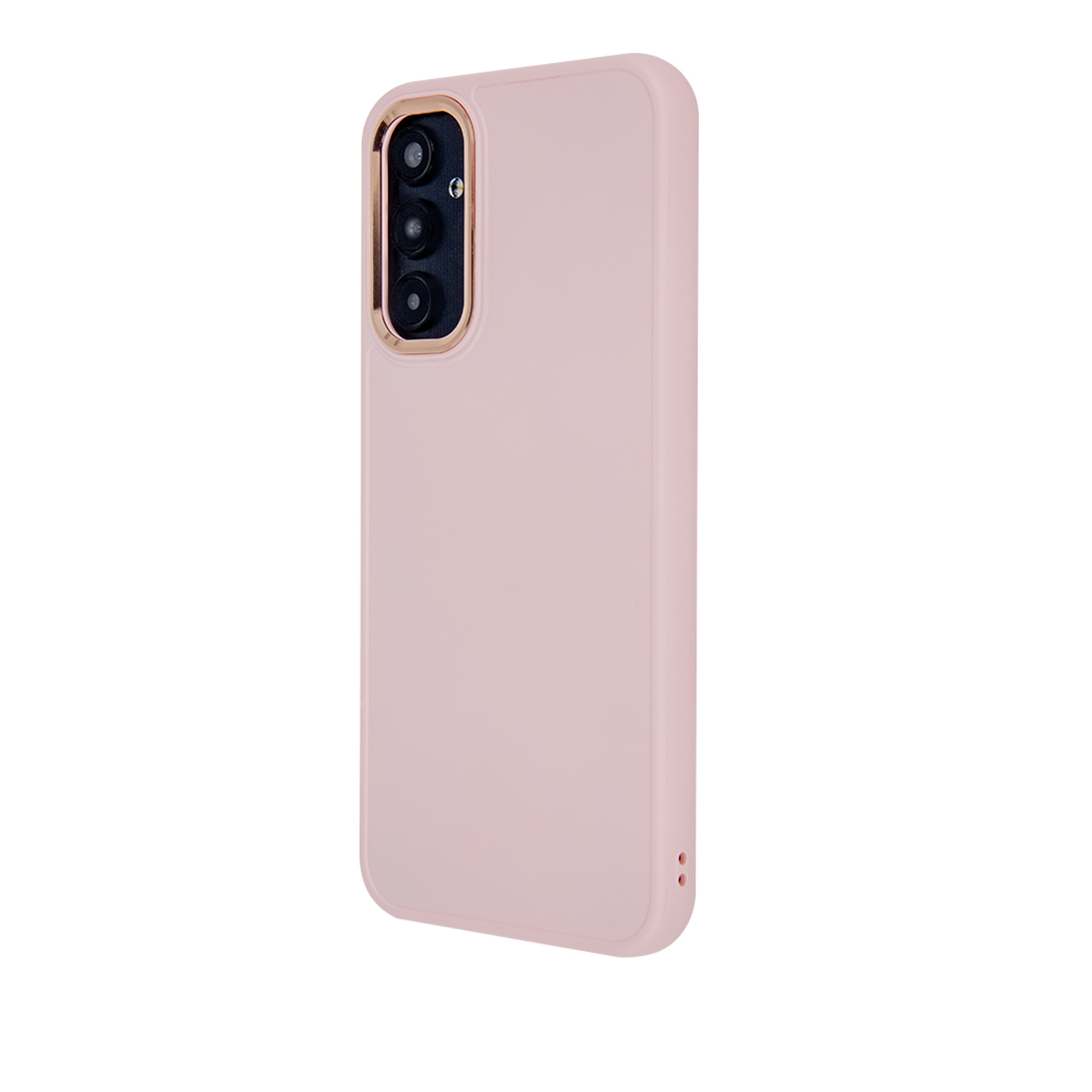 Satin Elegant dėklas telefonui iPhone 15 Plus 6,7" rožinis