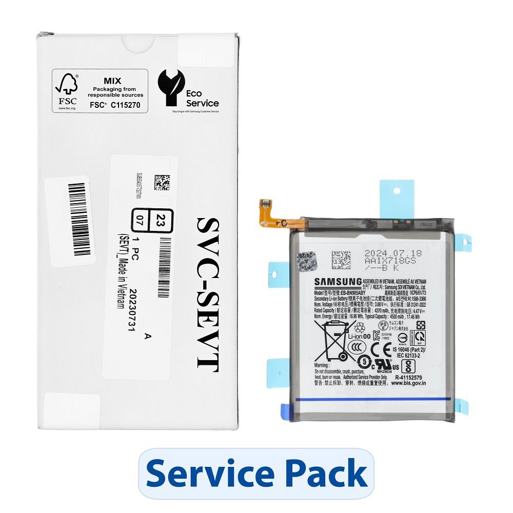ServicePack baterija EB-BN985ABY Samsung Note 20 Ultra N985 GH82-23333A