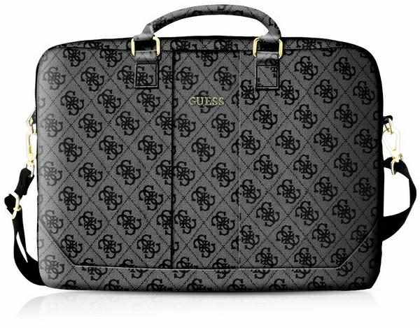 Guess 4G Uptown krepšys nešiojamam kompiuteriui 16\" pilkas