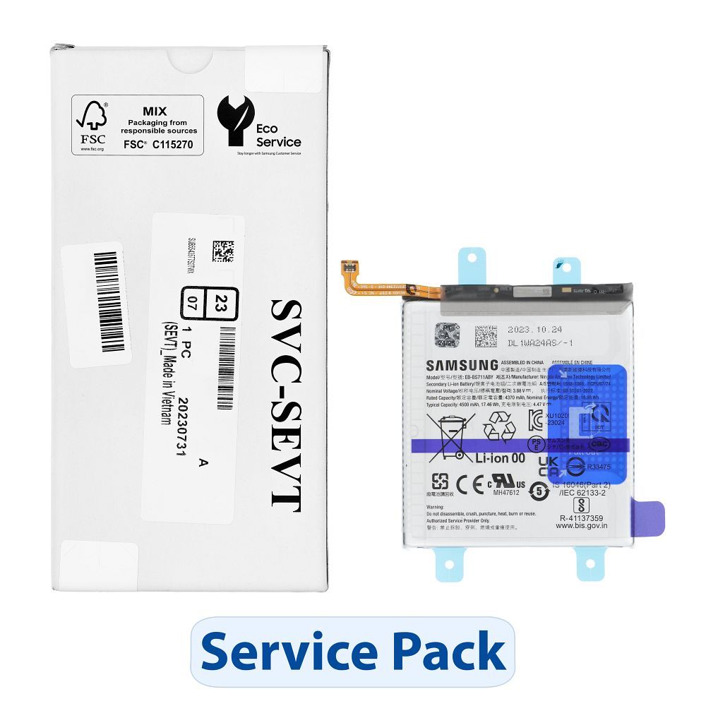 ServicePack baterija EB-BS711ABY skirta SAMSUNG S23 FE S711B GH82-32860A