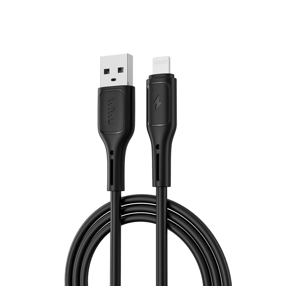 WiWU - Кабель данных Starlink Series Wi-C001 USB A на Lightning 2,4A - чёрный