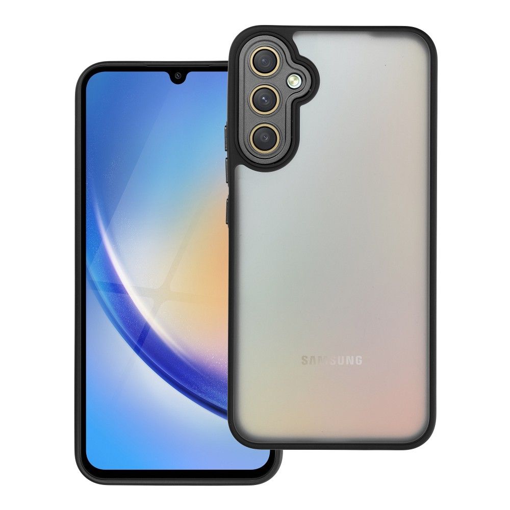 VARIETE Dėklas telefonui SAMSUNG A34 5G - juodas