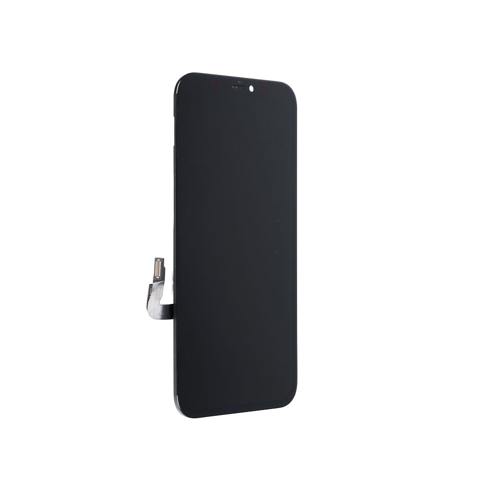 LCD ekranas iPhone 12 / 12 Pro su jutikliniu stiklu juodas (HD+ Incell), IC perkeliamas