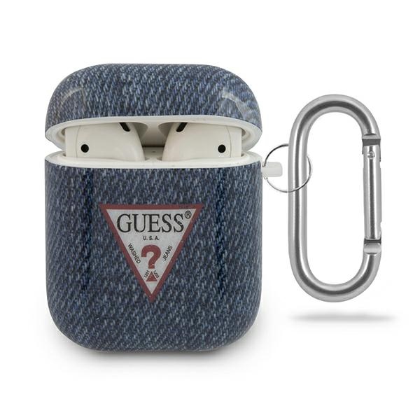 Guess GUACA2TPUJULDB AirPods чехол тёмно-синий/тёмно-синий Jeans Collection