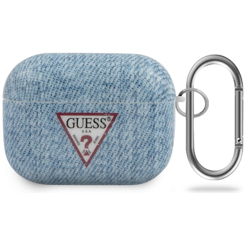 Guess GUACAPTPUJULLB AirPods Pro чехол синий/светло-синий Jeans Collection