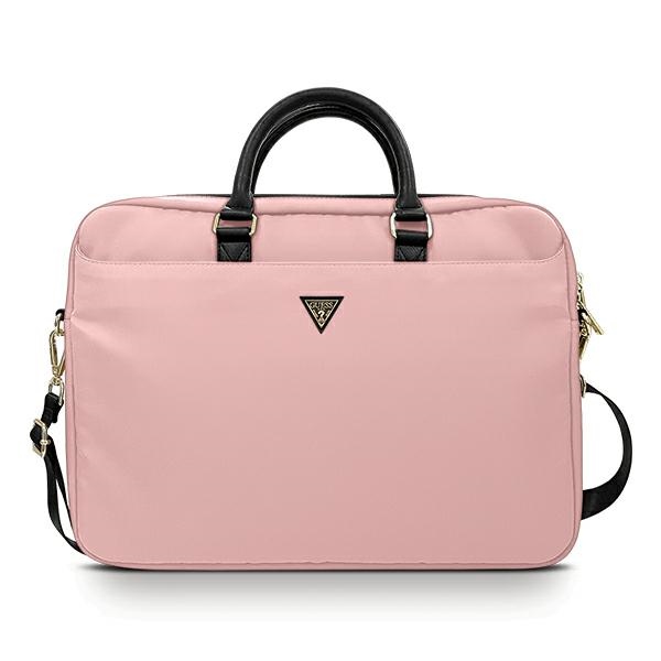 GUESS nešiojamojo kompiuterio / planšetės / užrašų knygelės krepšys 15" GUCB15NTMLLP rožinis
