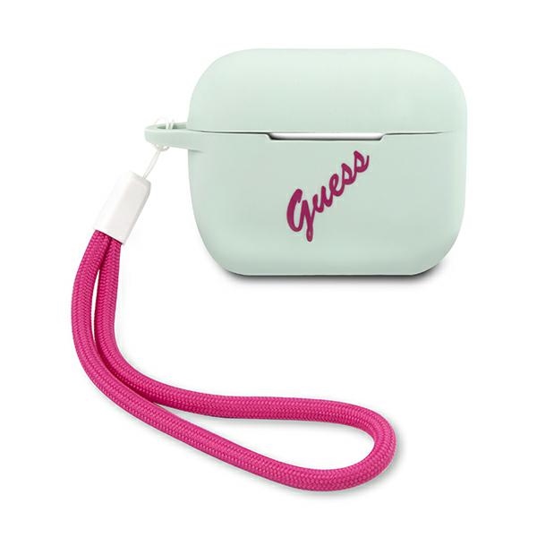 Guess GUACAPLSVSBF AirPods Pro чехол синий-фуксия/синий-фуксия Silicone Vintage