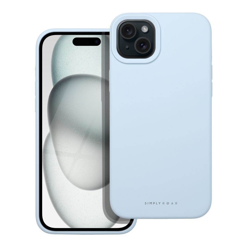 ROAR чехол CLOUD SKIN для IPHONE 15 Plus светло-синий