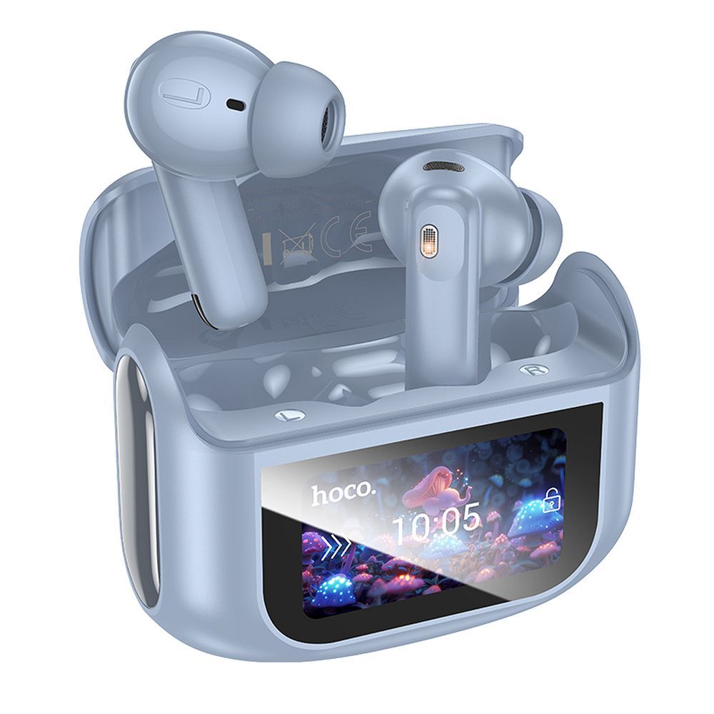 Wireless In-Ear Headphones Hoco with Touchscreen TWS ANC ENC EQ21 Blue