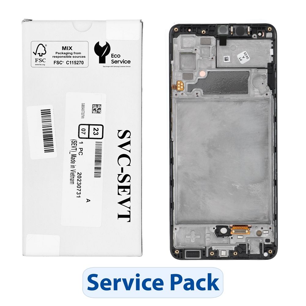 Rinkinys LCD ekranas SAMSUNG A32 4G A325F GH82-25579A