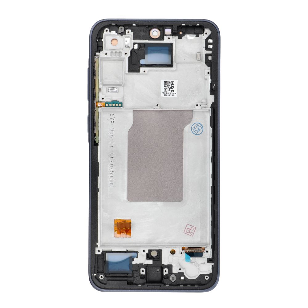 LCD ekranas SAMSUNG A35 HARD OLED su rėmu