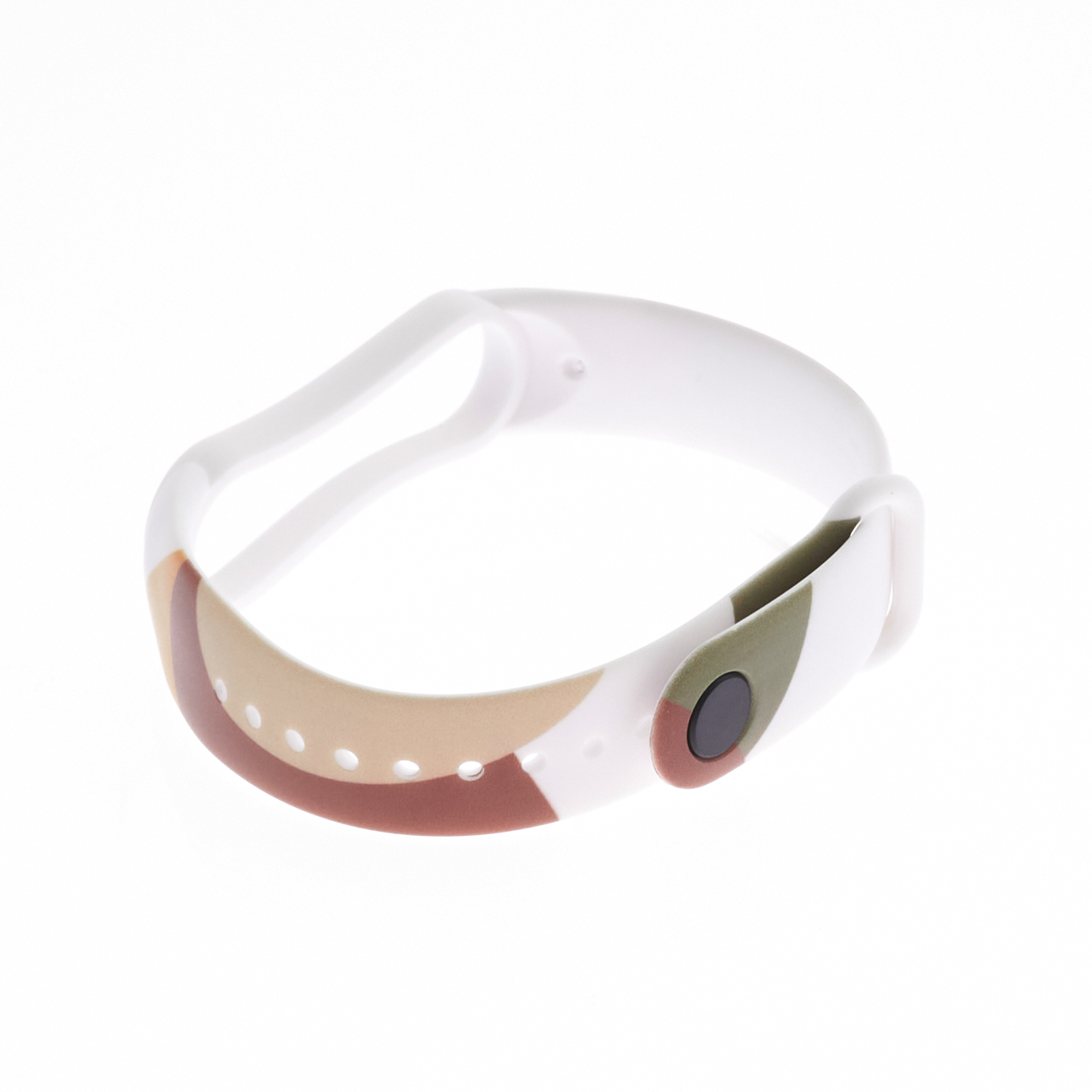 Ремешок Moro для Xiaomi Mi Band 3 / 4 силиконовый браслет узор 4