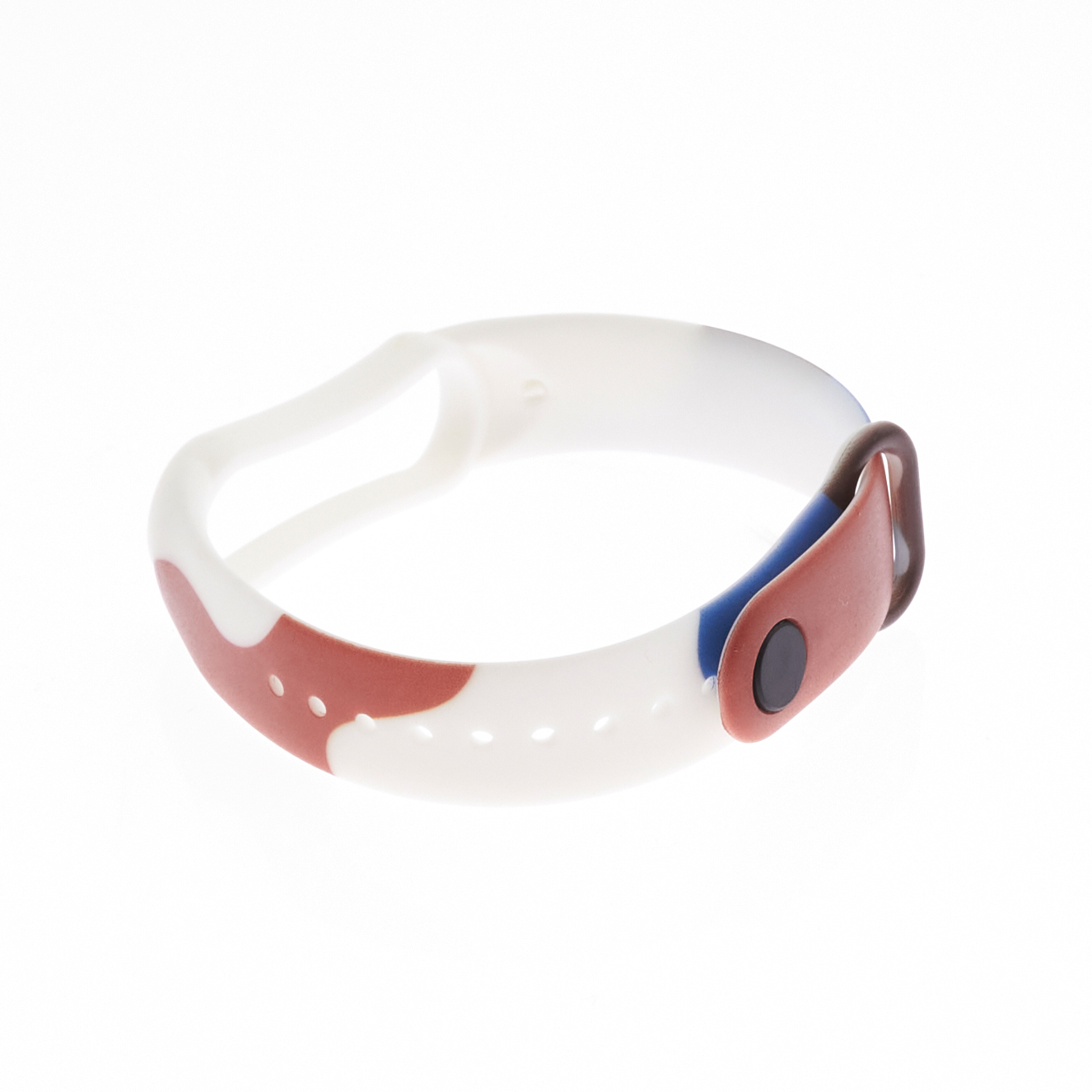 Ремешок Moro для Xiaomi Mi Band 3 / 4 силиконовый браслет узор 8