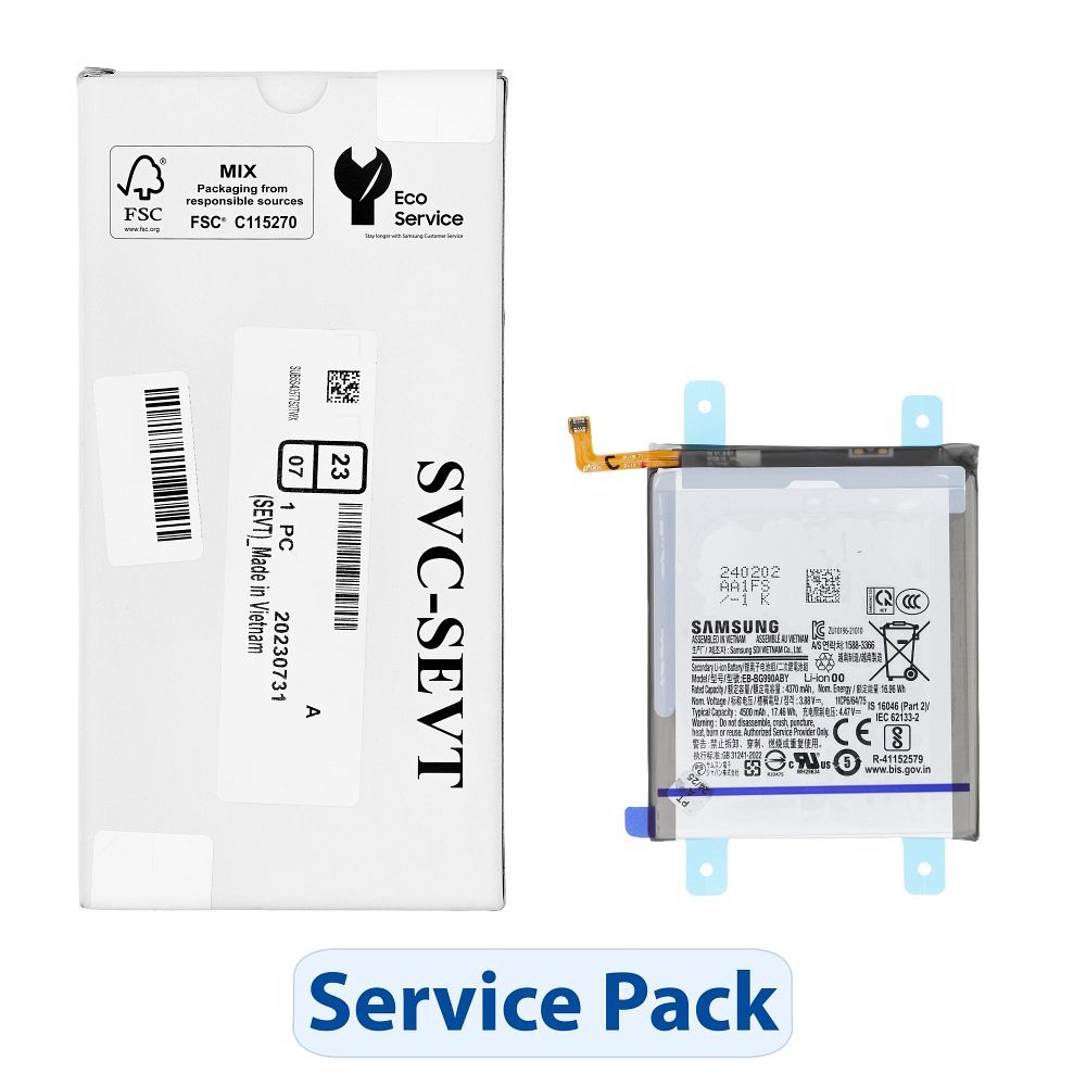 ServicePack аккумулятор EB-BG990ABY для Samsung S21 FE G990 GH82-26409A