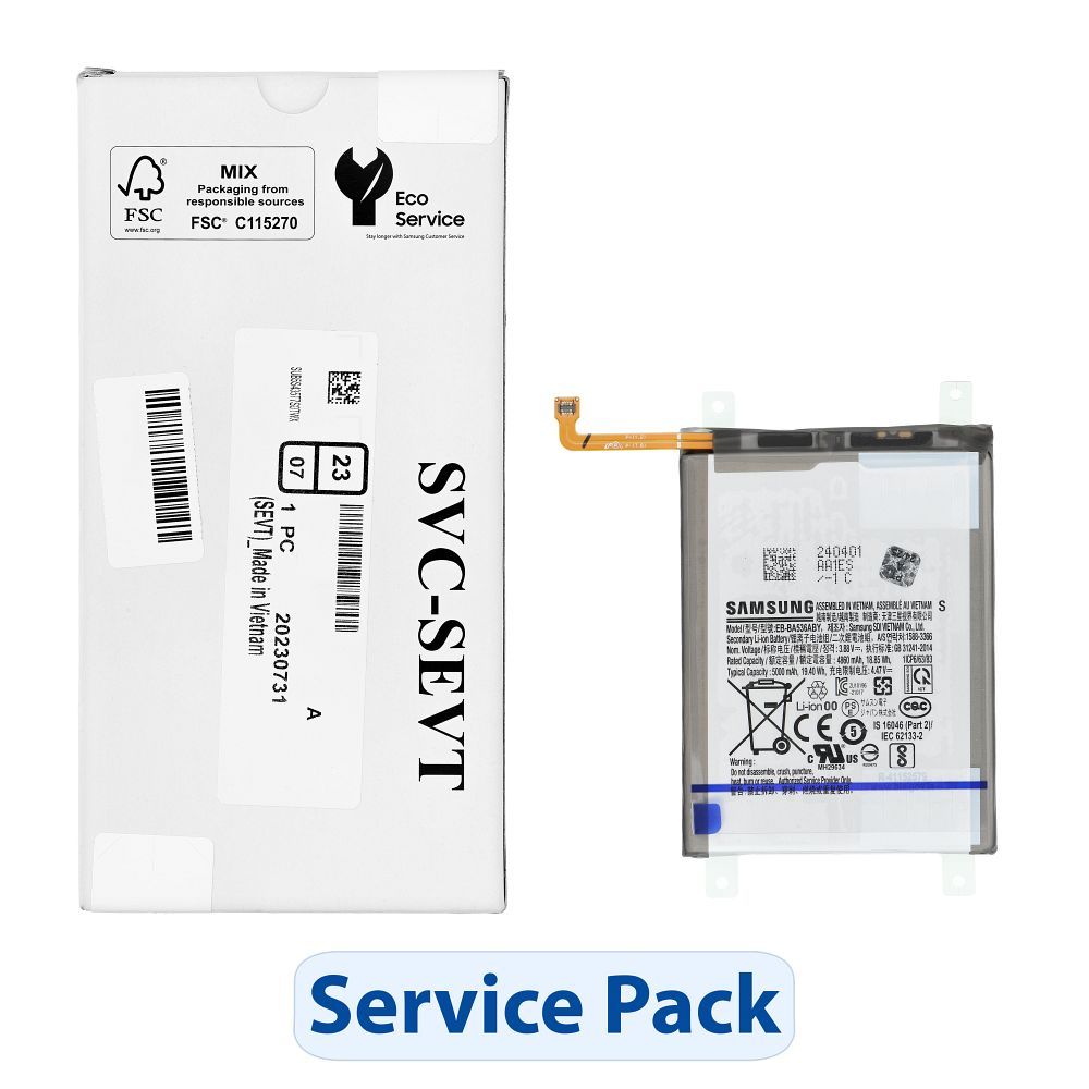 ServicePack аккумулятор EB-BA536ABY для Samsung A33 5G A336B GH82-28146A