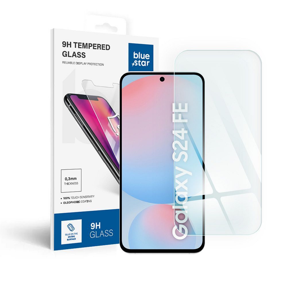 Tempered glass to Samsung Galaxy A27 5G / S24 FE Blue Star