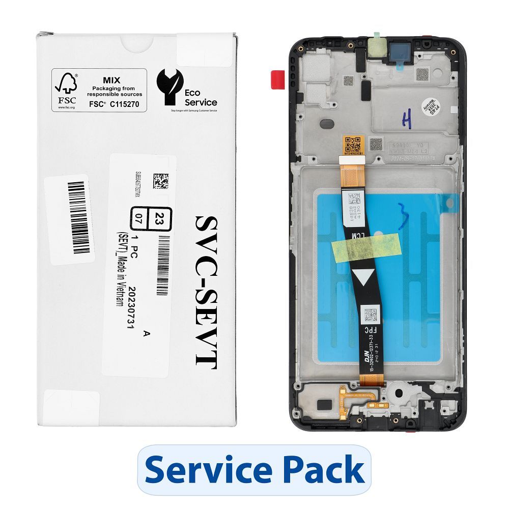 ServicePack LCD ekranas SAMSUNG A22 5G A226B GH81-20694A