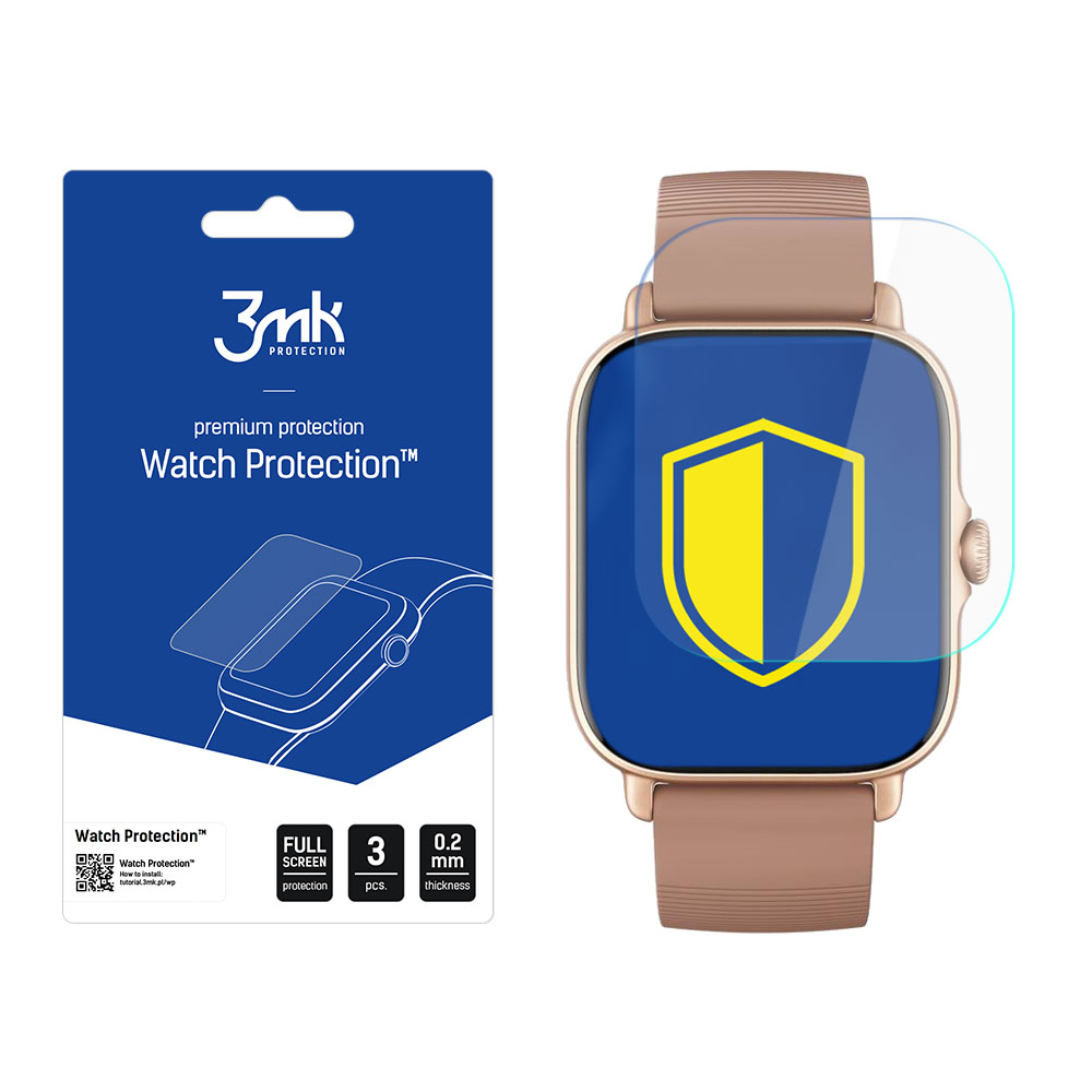 Xiaomi Amazfit GTS 3 - 3mk Apsauga laikrodžiui™ v. ARC+
