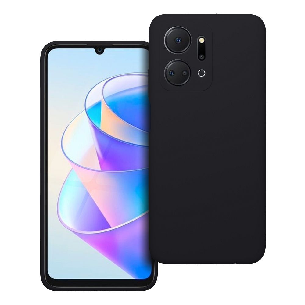 Silikoninis dėklas 2mm HONOR X7A juodas
