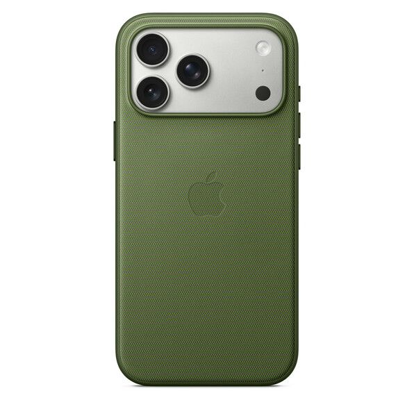 iPhone 17 Pro Max TechWoven dėklas su MagSafe - žalias