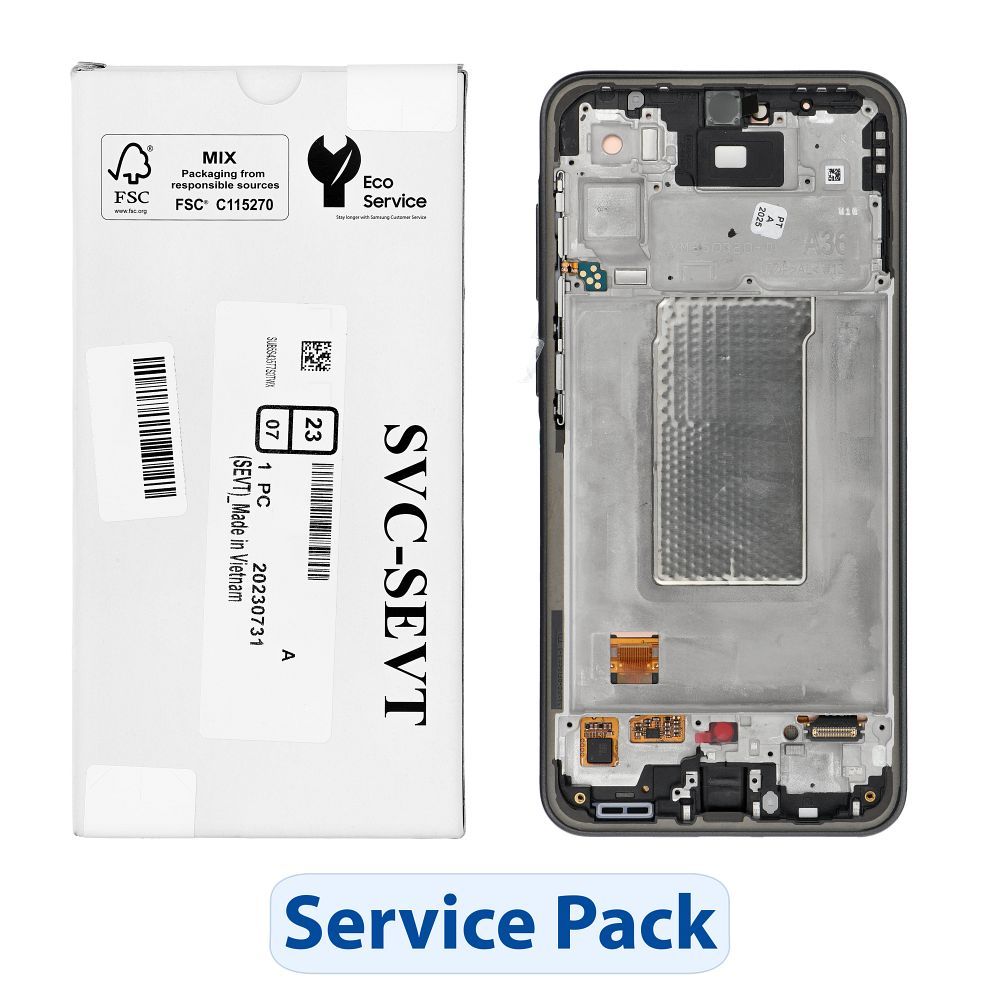 ServicePack LCD ekranas SAMSUNG A36 A366 GH82-36841A