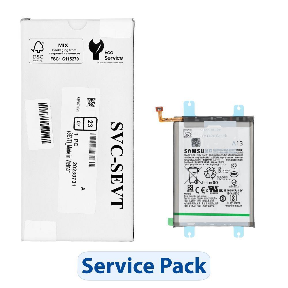 ServicePack baterija EB-BA217ABY SAMSUNG A13/A04s/A13/A13 5G/A127 GH82-22989A