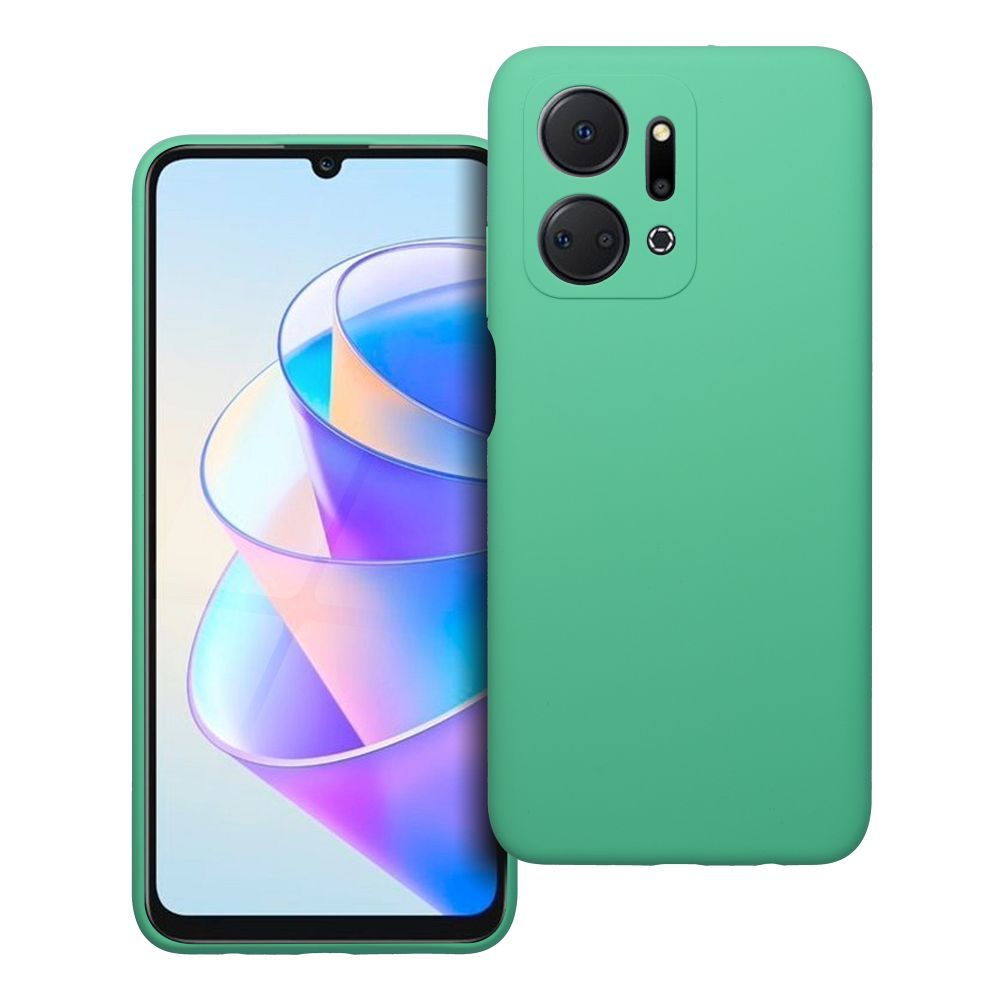 Silikoninis dėklas 2mm HONOR X7A mėtų