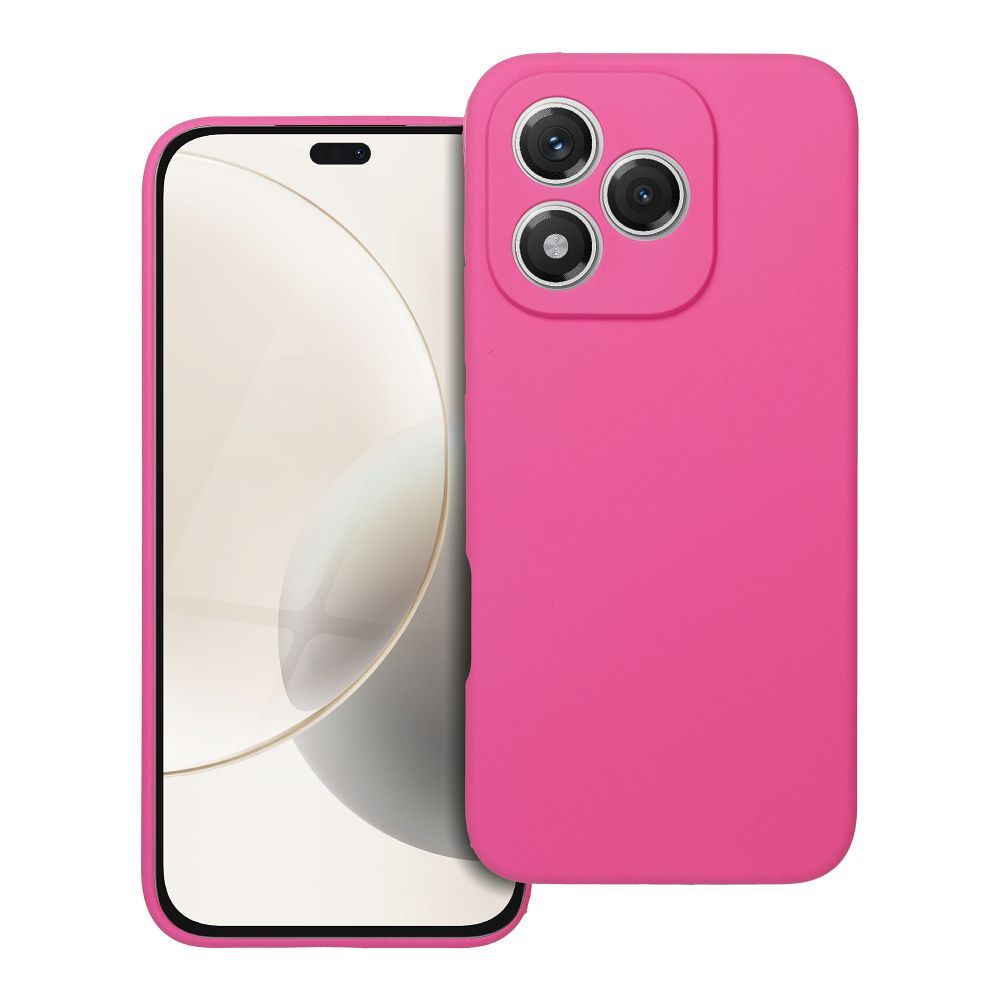 Silikoninis dėklas telefonui 2mm HONOR 400 Lite rožinė