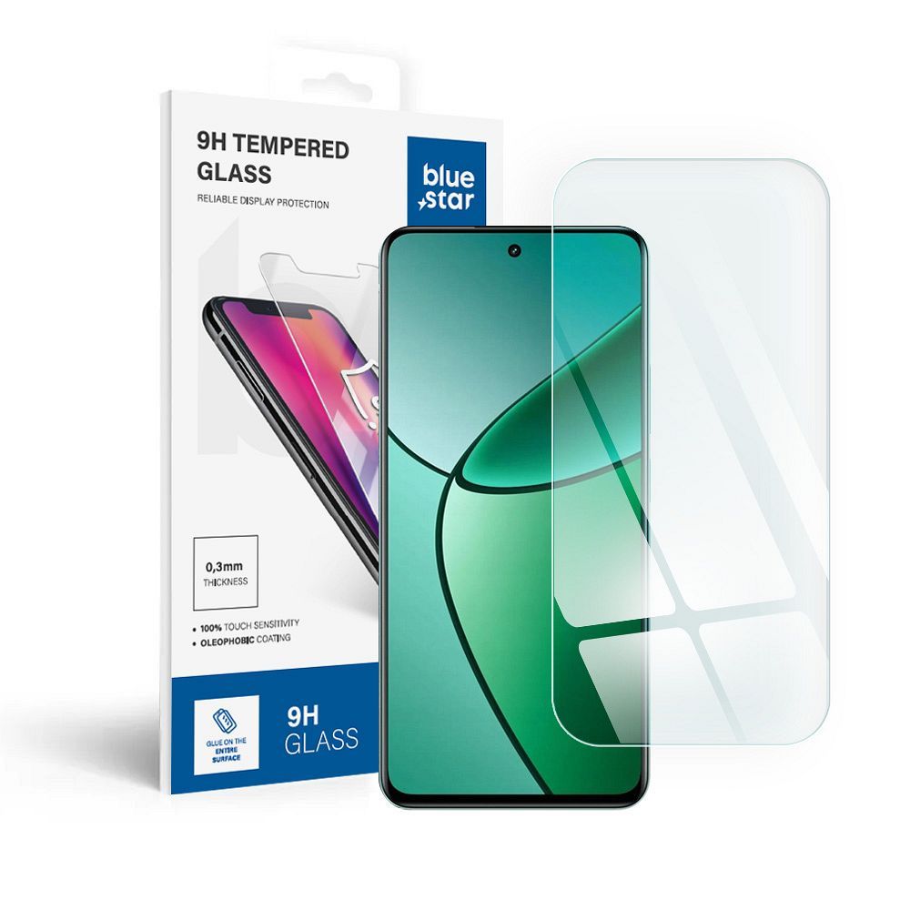 Tempered glass to Realme 12 Blue Star