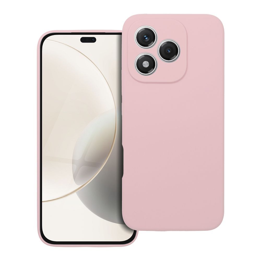 Silikoninis dėklas telefonui 2mm HONOR 400 Lite smėlio rožinė