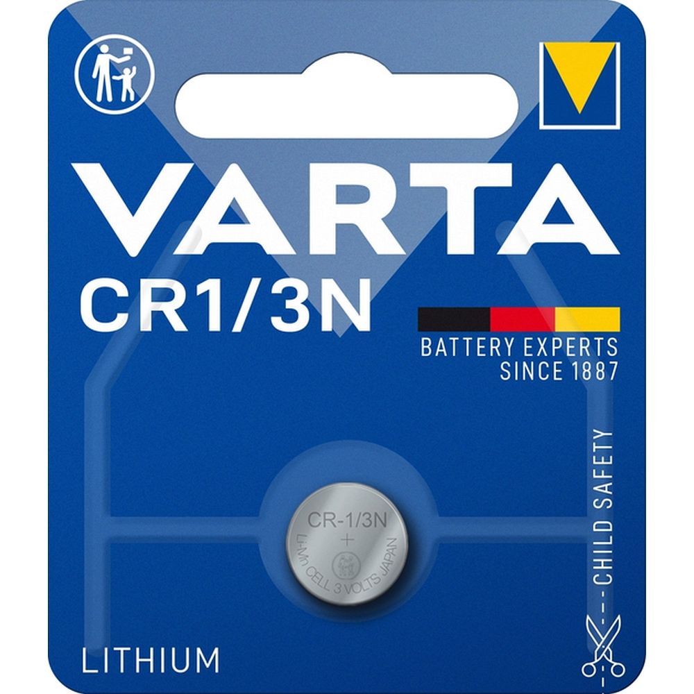 Литиевая батарейка VARTA CR1/3N 3V 1 шт.