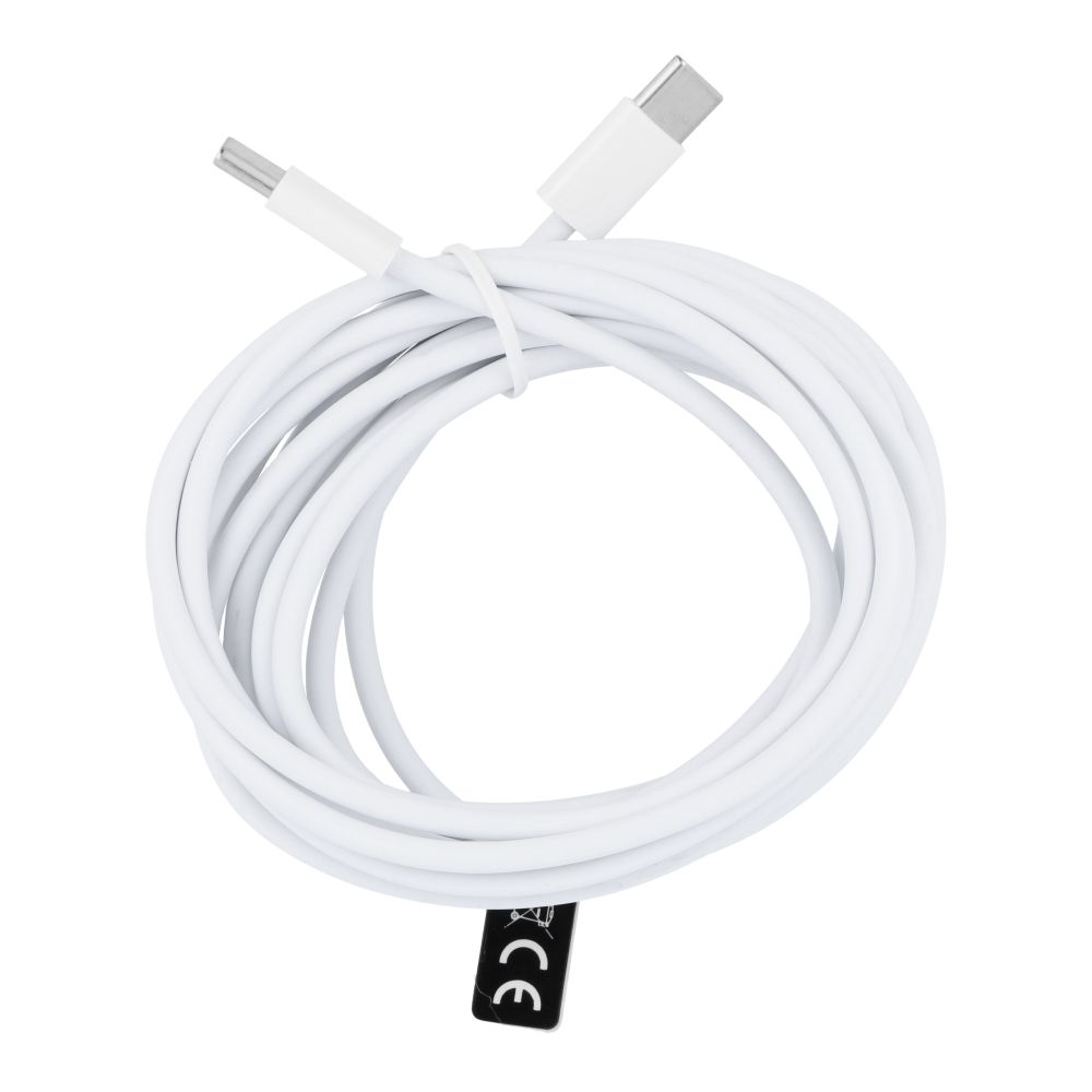 Кабель Type C to Type C PD QC3.0 3A 30W HD26 BOX 3 m белый