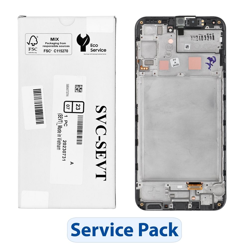 ServicePack LCD ekranas SAMSUNG A24 4G A245F GH82-31240A