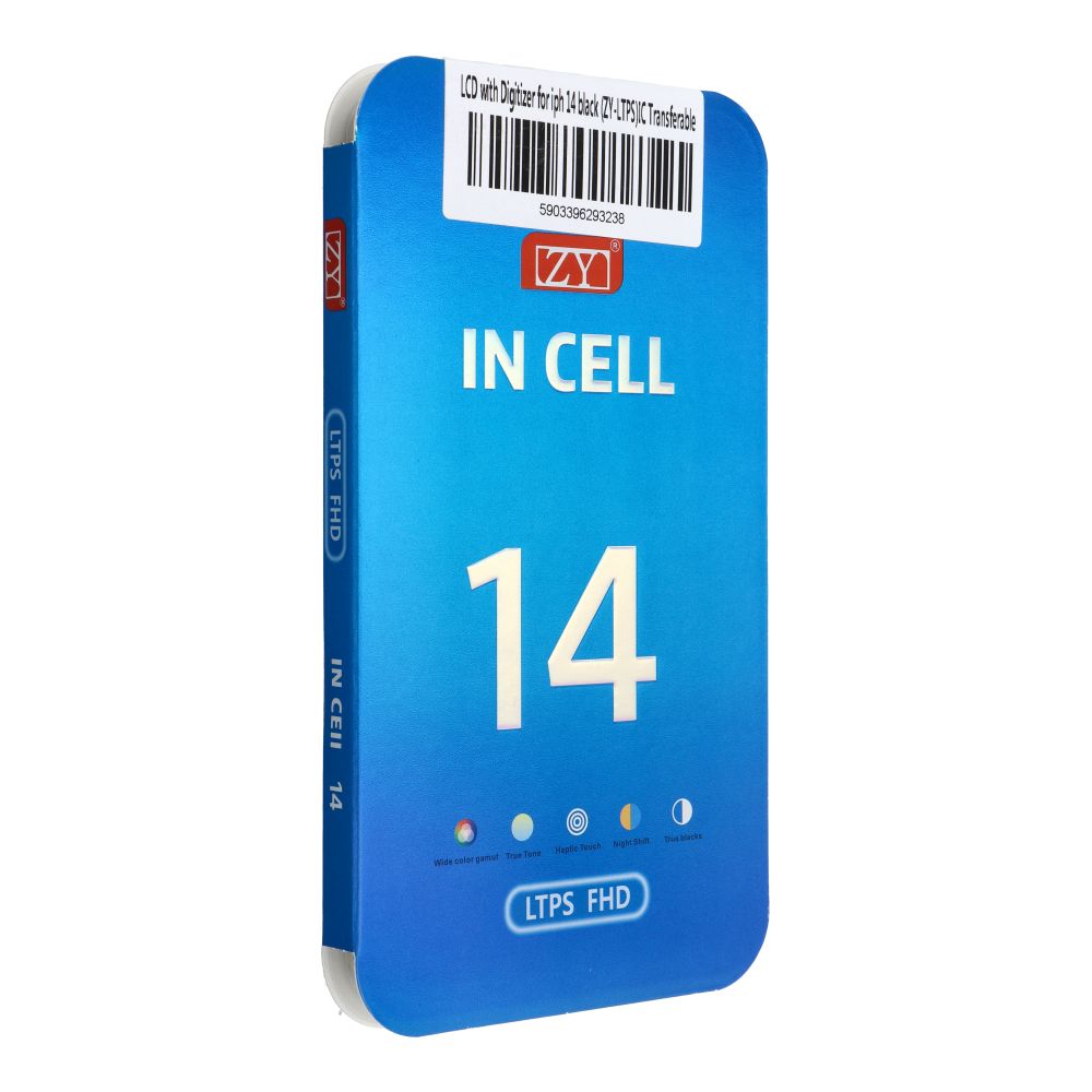 LCD ekranas iPhone 14 su jutikliniu skydeliu juodas (IC Transferable)