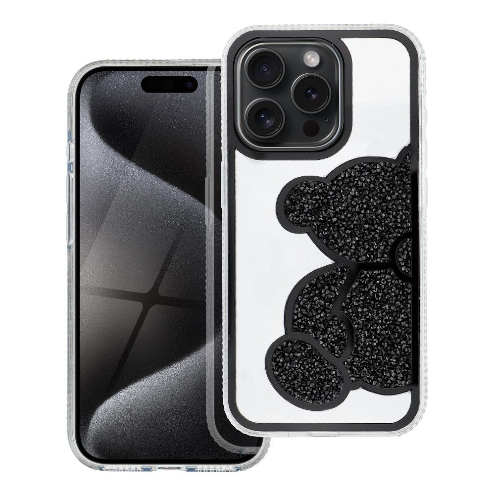 Teddy Bear dėklas iPhone 16 Plus