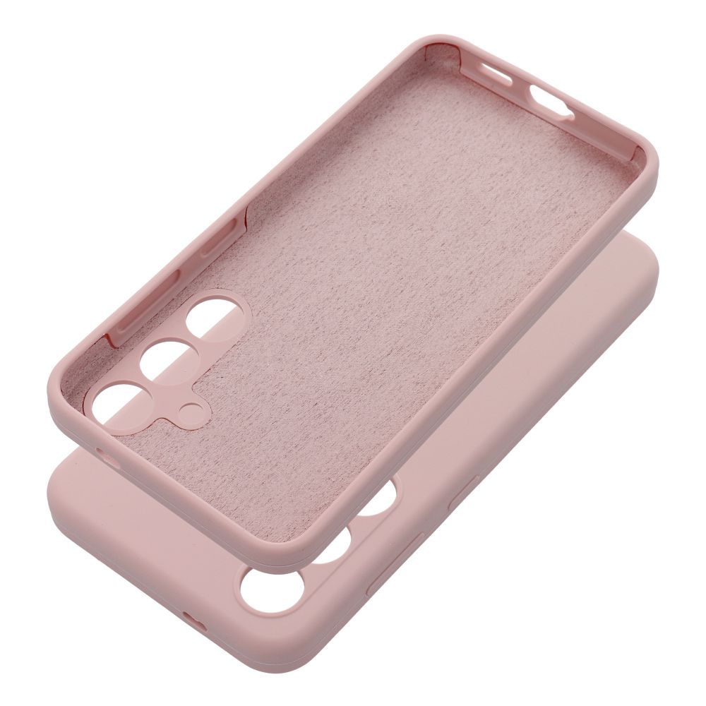 Чехол для Xiaomi Mi 15 Ultra Silicone 2mm пудрово-розовый