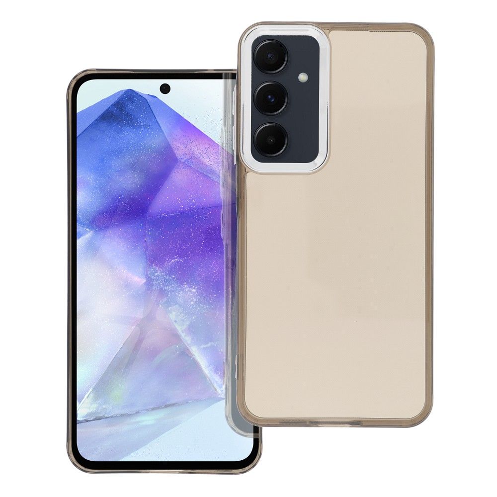 Чехол для Samsung A55 5G Pearl чёрный