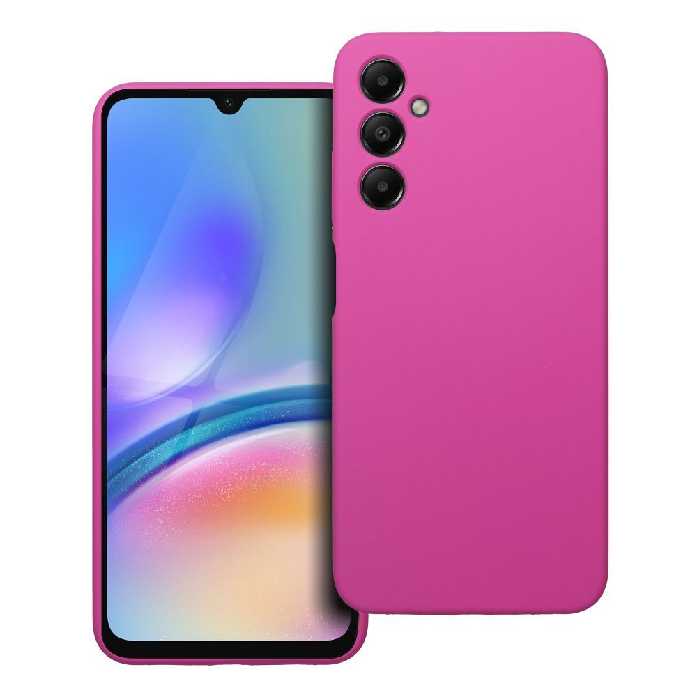 Dėklas telefonui silikoninis 2mm SAMSUNG A05S rožinis