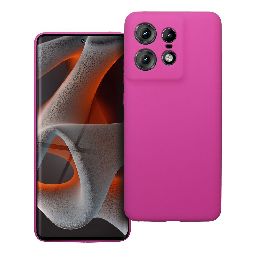 Чехол для Motorola Edge 50 Pro Silicone 2mm розовый
