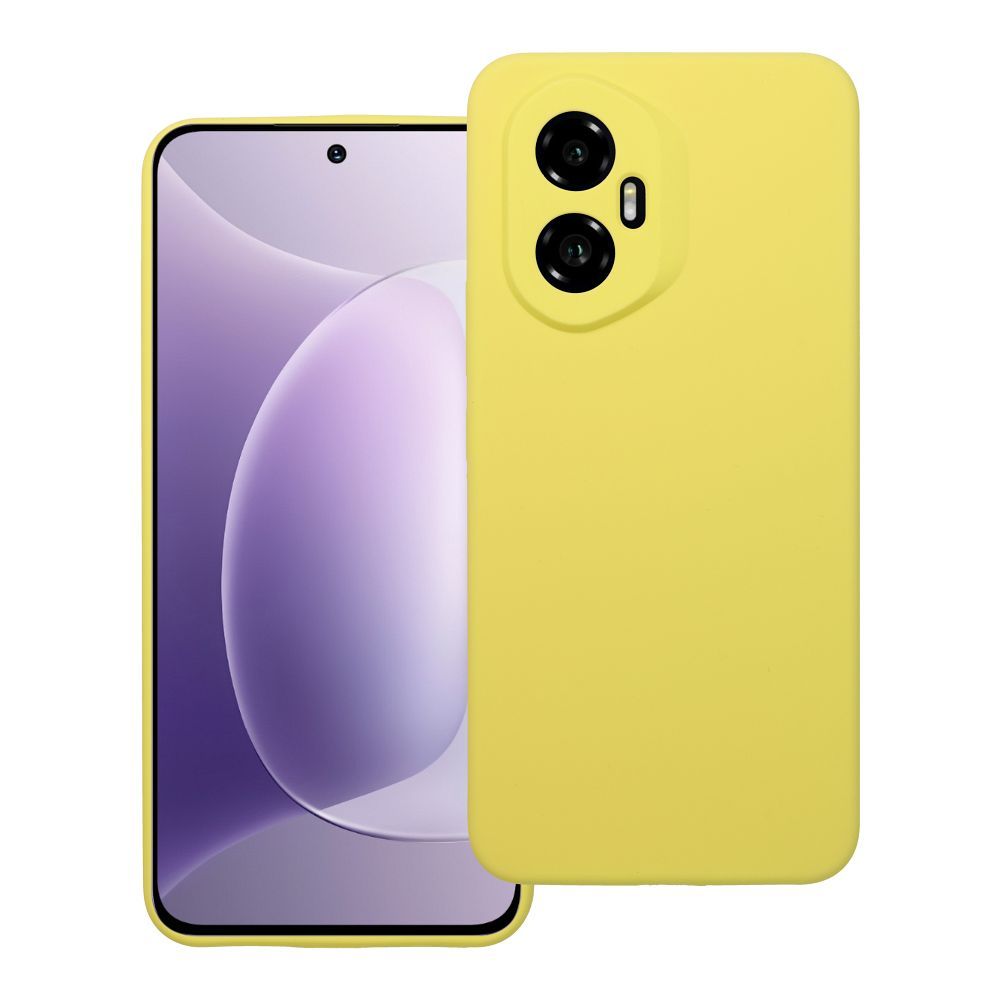 Silikoninis dėklas 2mm HONOR 300 citrininis