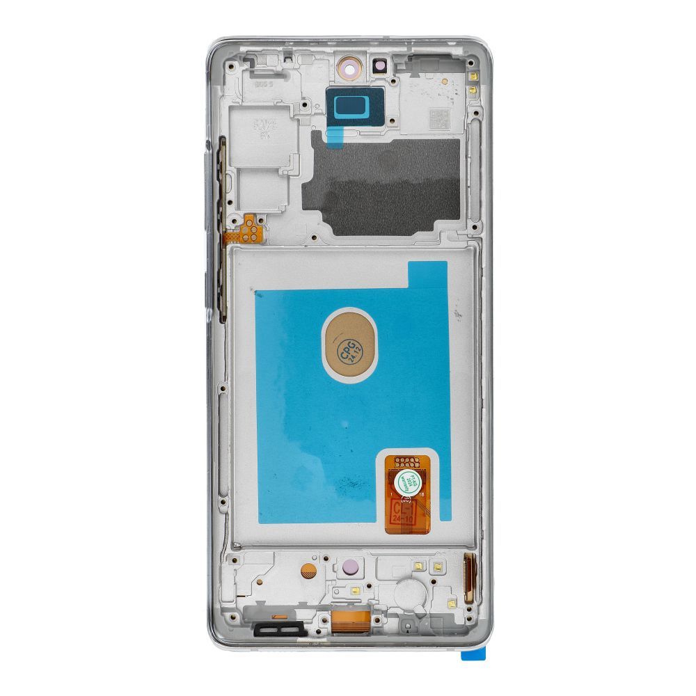 FixCell ekranas LCD SAMSUNG S20 FE OLED su rėmeliu baltas