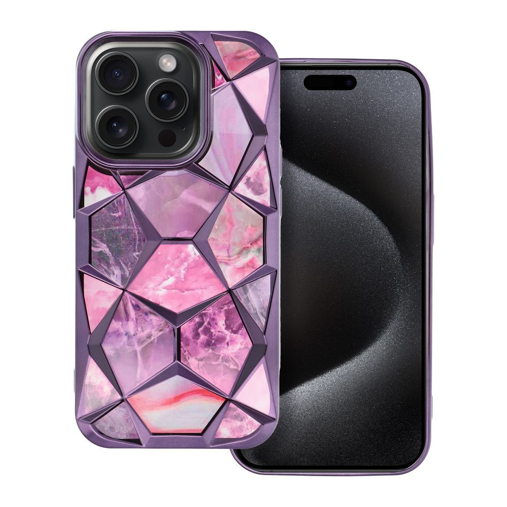 Чехол Twinki для iPhone 16 фиолетовый