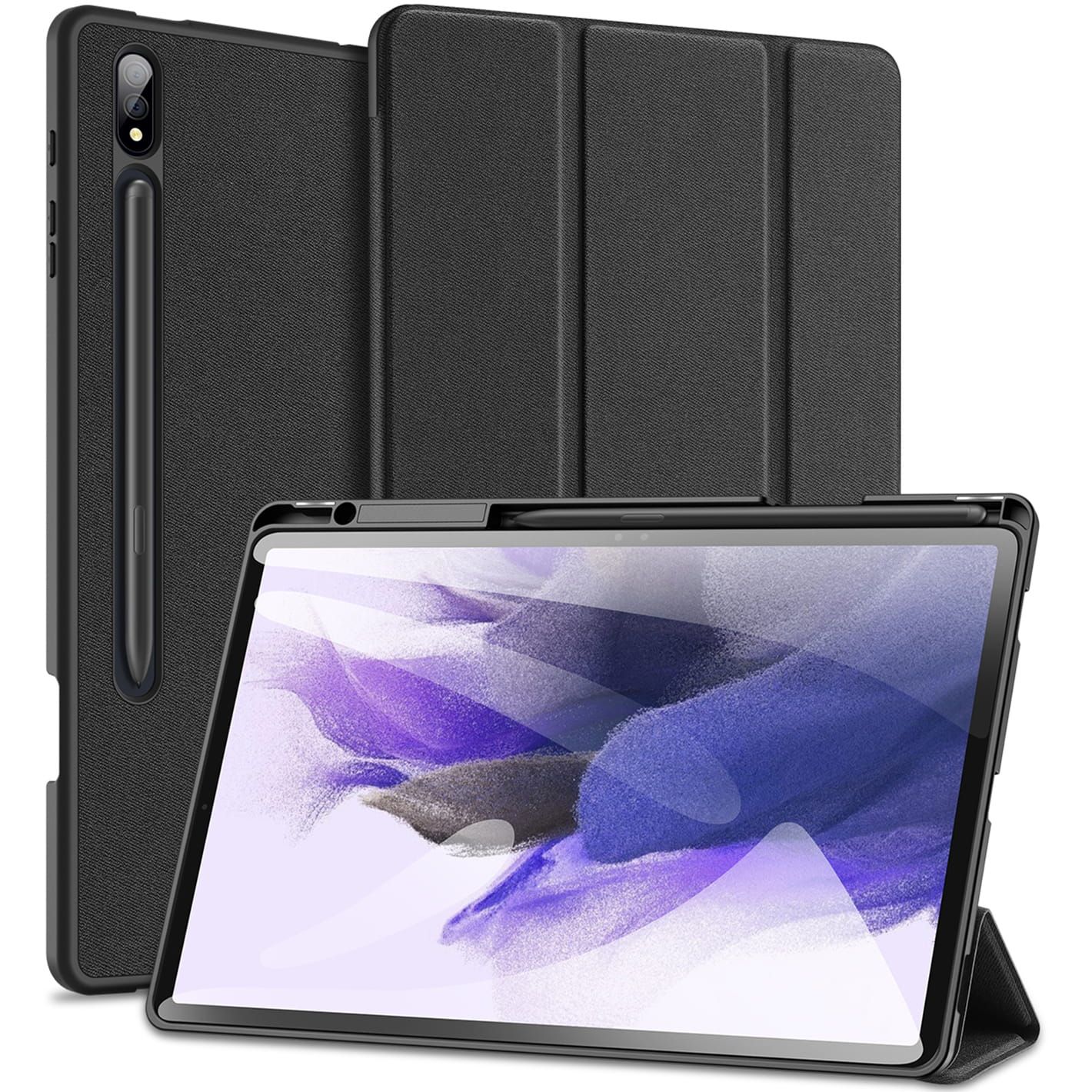Чехол Dux Ducis Domo Samsung X810/X816 Tab S9 Plus чёрный